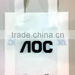 Free Samples Loop Handle Bag Clear Plastic Bags With Shoulder Strap thumbnail-4