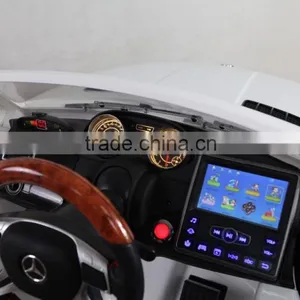 Mercedes Benz License Ride on Toy Car With Four Driving Motors thumbnail-6