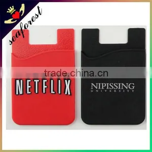 Hotsale Promotional Adhesive Silicone Card Holder,silicone Smart Wallet for Gifts thumbnail-1