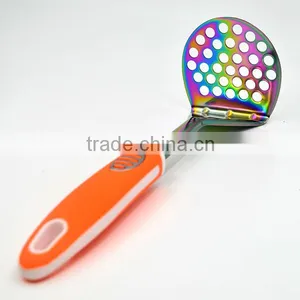 Lowest Price Non-stick TPR Handle Titanize Kitchen Potato Mud Maker thumbnail-5