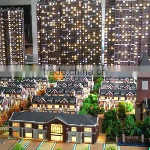 1/100 Apartment Buildings Maquette Architectural Scale Model Maker thumbnail-2