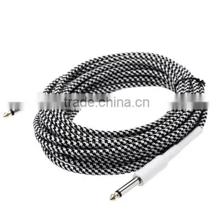26ft / 8m 6.35mm Mono Male to 6.35mm Mono Male Cable Wire Cord for Guitar Bass Instrument thumbnail-3