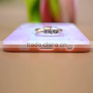 Newest Fashion Ring Holder For Samsung C5 Phone Case Uv Prefume Printing TPU+PC 2 In 1 Hybrid thumbnail-4