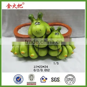 Latest Magnesium Oxide Animal Flower Pot for Sale&flower Pot thumbnail-1