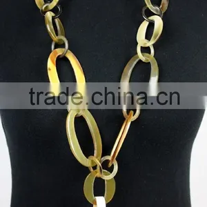 Fashio Necklace/Buffalo Horn Beaded Necklace/Fashion Jewelry/Latest Model Pendant Necklaces thumbnail-4