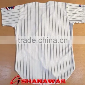 White Stripe Baseball Jersey thumbnail-2