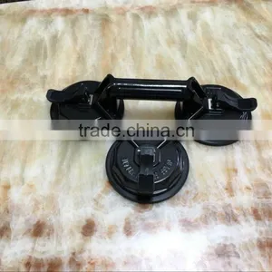 DETO High Quality Three Claws Rubber Plate Rotatable Multifunctional Glass Sucker thumbnail-1