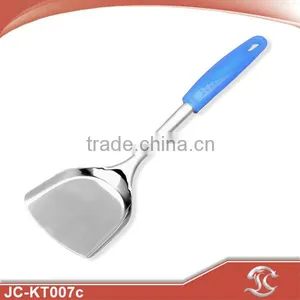 Hot Sale Stainless Steel Solid Turner for Kitchen Utensils thumbnail-1