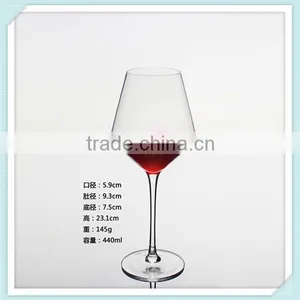 Cheap Hand Made Glass Wine Cup Red Wine Glass Cup With Good Quality thumbnail-1
