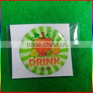 Drinking Bottle Cap Glow in the Dark Epoxy Sticker thumbnail-2