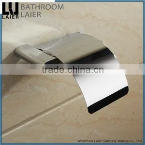 Promotional China Manufacture Zinc Alloy Chrome Finishing Bathroom Sanitary Items Wall Mounted Toilet Paper Holder thumbnail-3