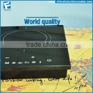 Touch Screen 4 Burner Infrared Stove Induction Hybrid Cooktop thumbnail-2
