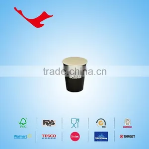 8oz PE Coated Single Wall Disposable Paper Cups With Printing thumbnail-3