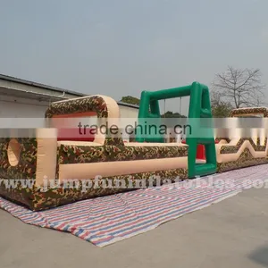 Boot Camp Inflatable Obstacle Course,80ft Obstacle Course Dry Games Adults Inflatable Sports thumbnail-3