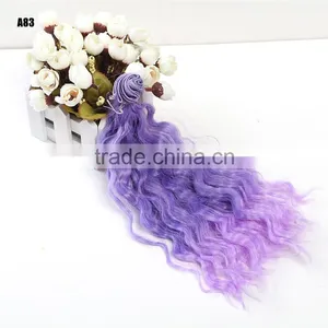 25cm Short Rainbow Ombre Braiding Hair Extensions thumbnail-3