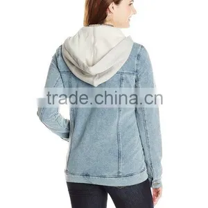 Custom Girls Hooded Jacket thumbnail-2