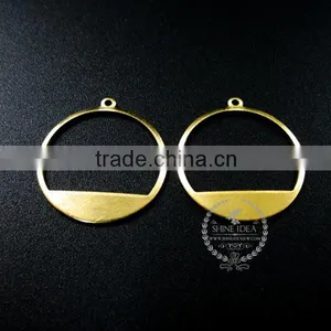 20mm Raw Brass Brasket Pendant Charm DIY Earrings Chandelier Jewelry Findings 1800163 thumbnail-1