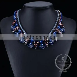 High Quality Vintage Acrylic Resin Chunky Statement Necklace Fashion Women Pendant Necklace 6390075 thumbnail-1