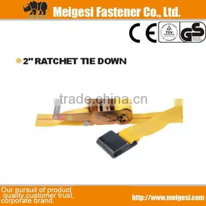 2" Ratchet Tie Down ,Cargo Lashing thumbnail-1