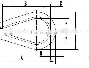 U.S. Type Heavy Duty Thimble; thumbnail-2