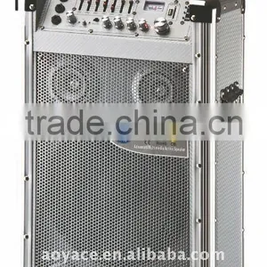 Portable Speaker With Wireless Microphone/usb/sd/EQ thumbnail-1