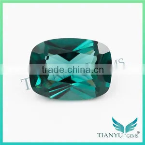 China Wholesale Gemstone Jewelry Synthetic #21/A Cushion Cut Nano Sital Gems Price thumbnail-1