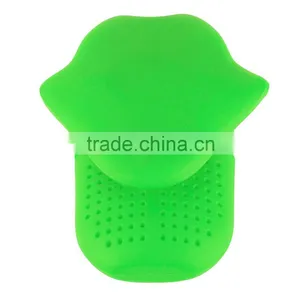 Novelty Design Tongue Shape Silicone Tea Filter Bag thumbnail-2
