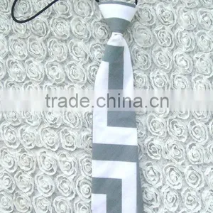 Cute Grey Chevron Kids Ties for Sale thumbnail-1