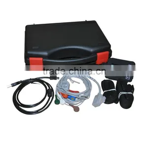 Hot Selling 12 Channel Analysis Mini LCD 24 Hour Holter Recorder System ECGLAB Premier Holter Software thumbnail-2
