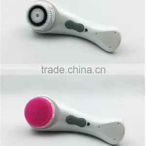 Factory Wholesale Ultrasonic Waterproof Sonic Wireless Recharge Portable Electric Face Cleanser thumbnail-6