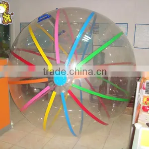 Hot Sale Air Inflated Ground/ Water Zorb Ball for Sale, Giant Zorb Ball for Bowling thumbnail-1
