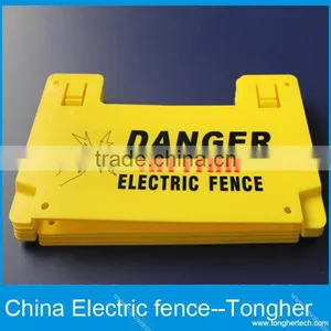Russian English Spanish Wholesales Plastic Warning Sign Boards Dangerous Boards thumbnail-3
