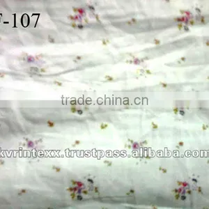 Silk Chiffon Floral Printed Fabric thumbnail-1