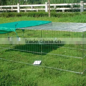 DFPETS DFW008L Hot Sell Metal Rabbit Cage Run Used in Garden thumbnail-1