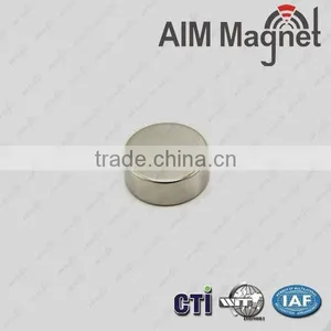 D6 x 2mm 2014 Hot Sale Disc Magnet Coted Zinc With High Performance thumbnail-1