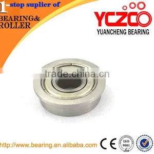 YCZCO High Speed and Low Noise Miniature Mini 608zz Flange Bearing thumbnail-2