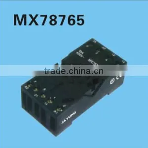 HEIGHT Hot Sale MX78765 Relay Socket /8 Pin Relay Socket/General Relay Socket With High Quality Factory Price thumbnail-1