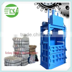 YJ-100 Used Wool Clothes Vertical Baling Machine For Sale thumbnail-1