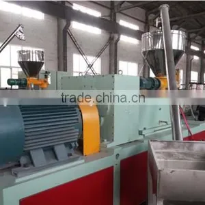 Wood Plastic Decking Machine With Price / Wood Plastic Profile Extrusion High Quality thumbnail-2