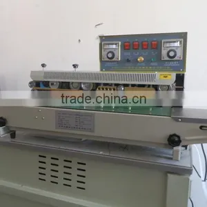 Three Row Printing Plastic Bags Sealing Machine With Good Quality thumbnail-5