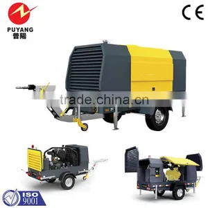 Trailer Air Compressor 170cfm 145psig in Stock thumbnail-1