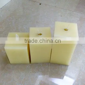 Flameless Square Shaped Moving Wick Led Candles With Timer 3pcs Led Square Shaped Dancing Wick Candles With Remote Control thumbnail-1