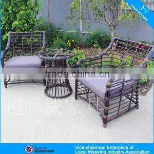 Modern Coffee Tables and Chairs Rattan Coffee Table Set CF1447 thumbnail-1