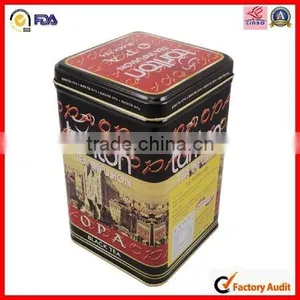 Professional Manufacturer Square Wine Tin Can thumbnail-1