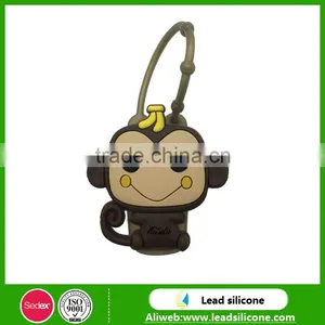 Factory Direct Wholesale Mini Monkey Silicone Hand Sanitizer Holders,Hand Pocketbac Holder thumbnail-1