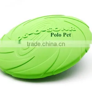 CY185 Eco-friendly Natural Rubber Pet Dog Toy Frisbee Dog Training Pet Product thumbnail-4