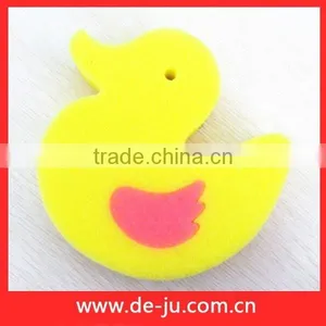 Red Heart Yellow Lovely Soft Cleaning Washing Sponge thumbnail-6