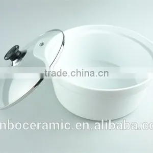 Ceramic Soup Pots for Sale / Soup Tureen With Glass Lid /stock for Sale Cheap Price thumbnail-4