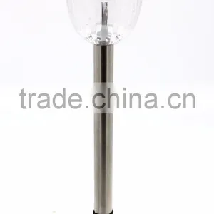 12pk Stainless Steel Glass Lens Solar Garden Lawn LED Path Light thumbnail-2
