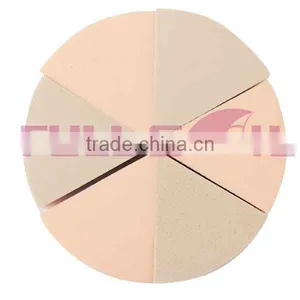 Hexagon Latex Wedge Sponge Block as Cosmetic Sponge thumbnail-1